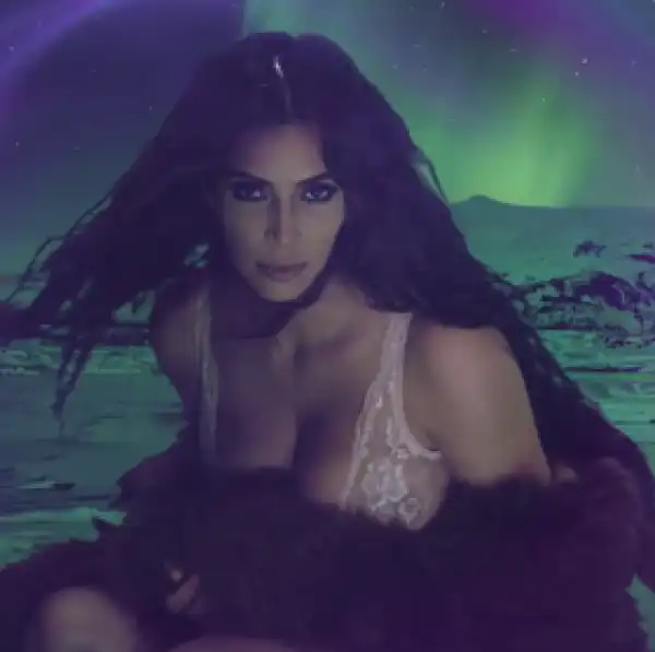 Kim Kardashian Looked Sultry As She Featured On Love Magazine Advent Calendar